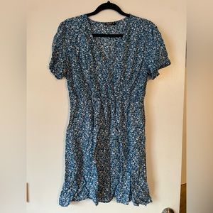 Shein curve 1XL blue dress